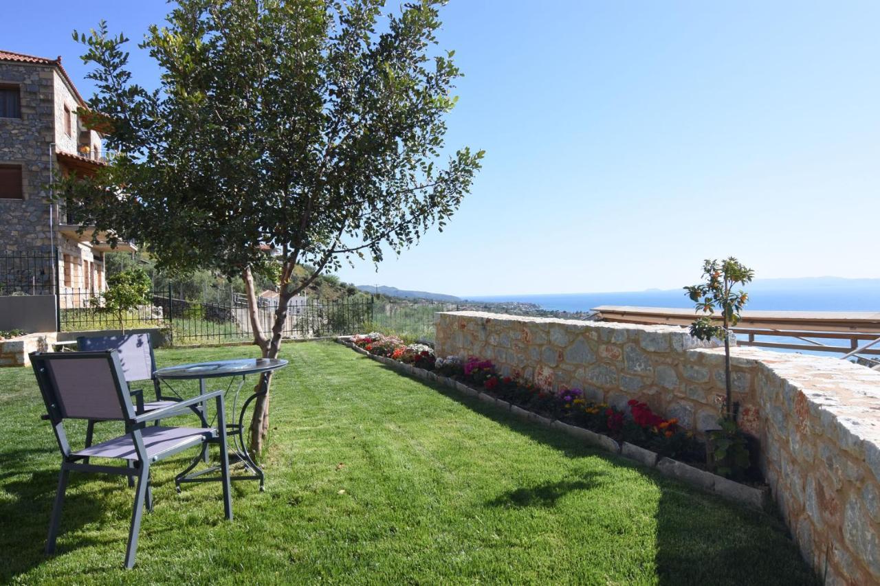 Villa Dafni - Infinite Sea Vistas With Private Pool Kalamata Exterior photo